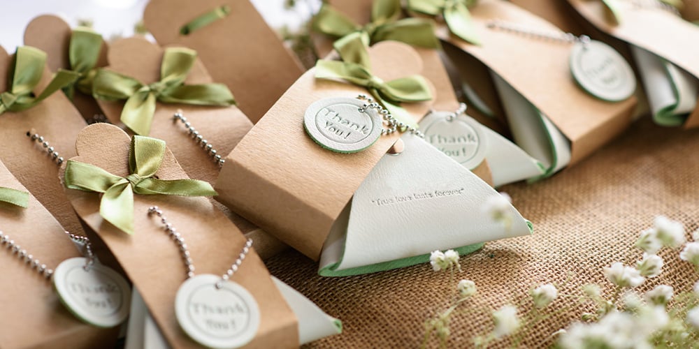 custom eco premium party favors