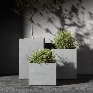 fiberglass garden planter modern